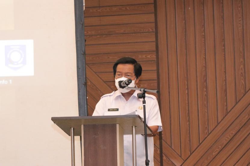 Wakil Gubernur Babel, Abdul Fatah, hadiri Musyawarah Rencana Pembangunan Pertanian (Musrenbangtan) tahun 2023 tingkat Provinsi Kepulauan Bangka Belitung, berlangsung di Hotel Santika Pangkalan Baru, Rabu (23/3/2022).