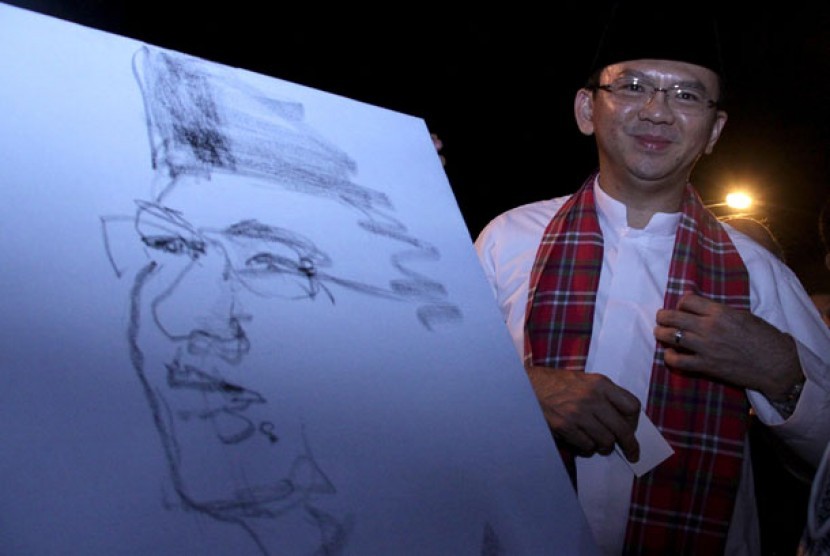 Wakil Gubernur DKI Jakarta Basuki Tjahaja Purnama (Ahok) 
