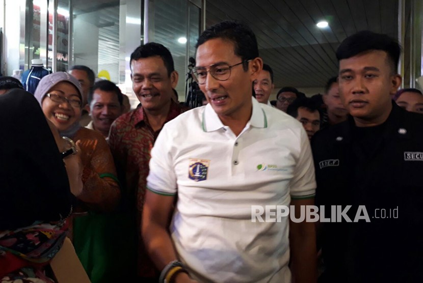 Wakil Gubernur DKI Jakarta Sandiaga Salahuddin Uno 