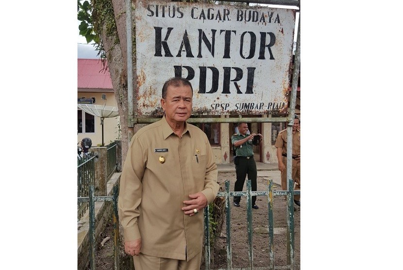 Ketua DPD Partai Gerindra sekaligus Wakil Gubernur Sumatra Barat (Sumbar) Nasrul Abit