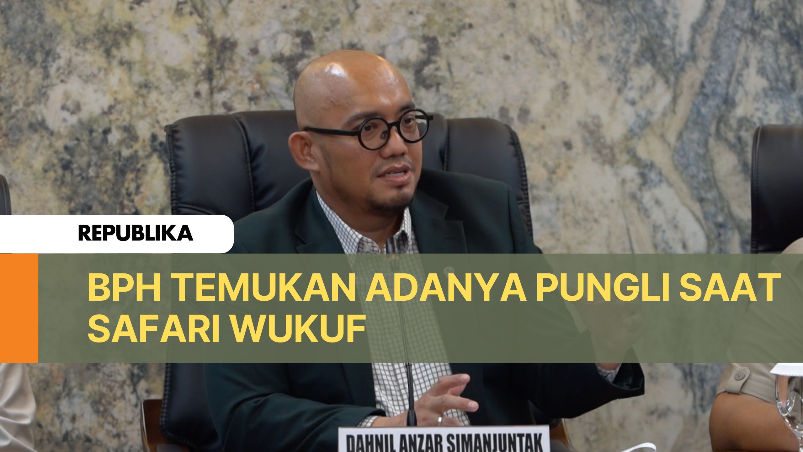 Wakil Kepala Badan Penyelenggara Haji (BPH) Dahnil Anzar Simanjuntak menemukan adanya pungutan liar (pungli) saat safari wukuf. 