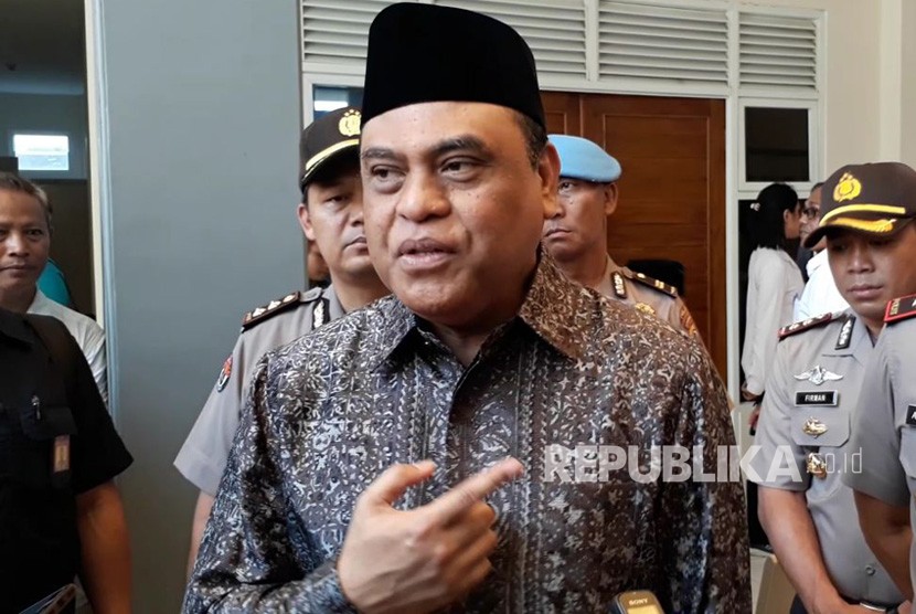 Wakil Ketua Umum Dewan Masjid Indonesia (DMI) Komjen Pol Syafruddin.