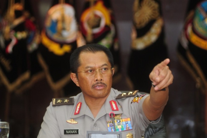 Wakil Kepala Kepolisian RI Komjen Nanan Sukarna