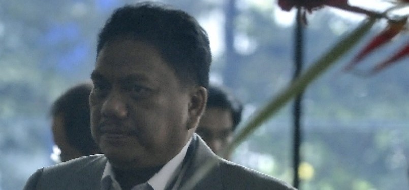 Wakil Ketua Badan Anggaran (Banggar) DPR, Olly Dondokambey, saat memenuhi panggilan Komisi Pemberantasan Korupsi (KPK) di Gedung KPK, Kuningan, Jakarta.