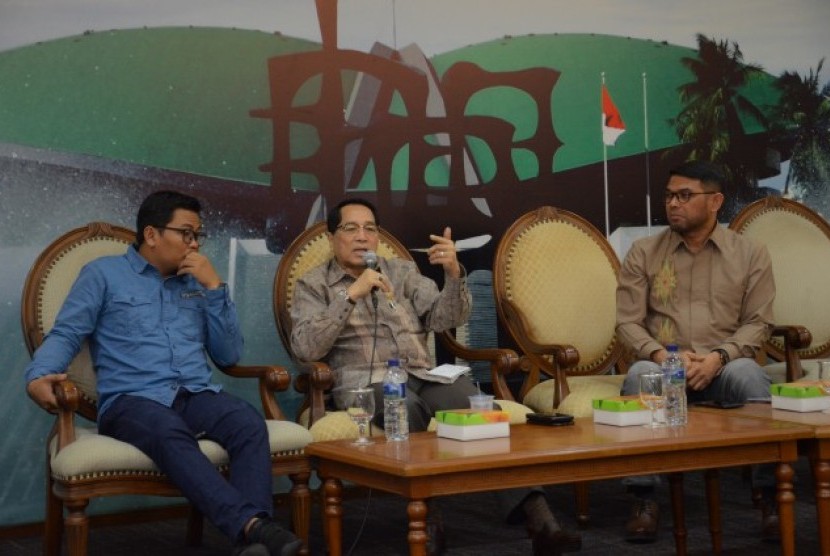 Wakil Ketua Badan Legislasi Dewan Perwakilan Rakyat Republik Indonesia (DPR RI) Firman Subagyo dalam diskusi Forum Legislasi.