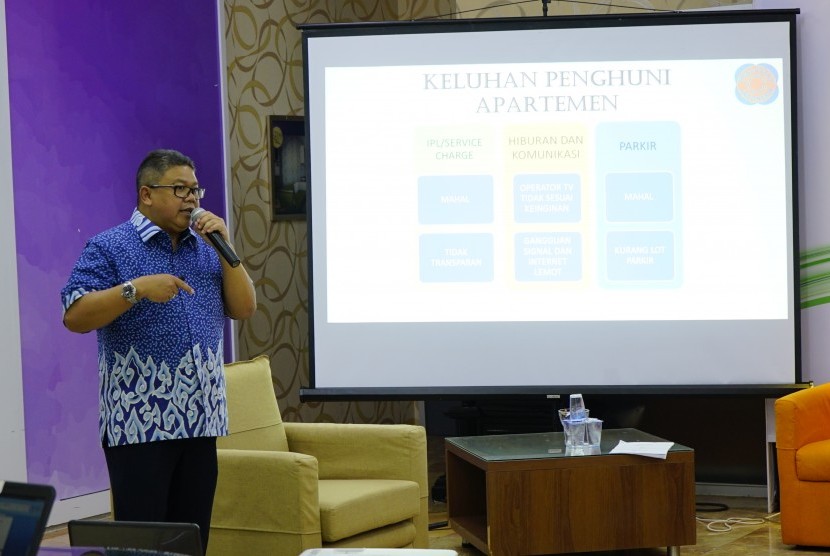 Wakil Ketua Bidang Pengelolaan Ruang dan Apartemen Real Estate Indonesia (REI), Mualim Wijoyo
