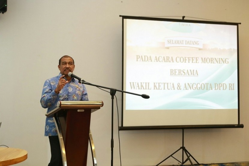 Wakil Ketua dan Anggota Dewan Perwakilan Daerah Republik Indonesia Nono Sampono
