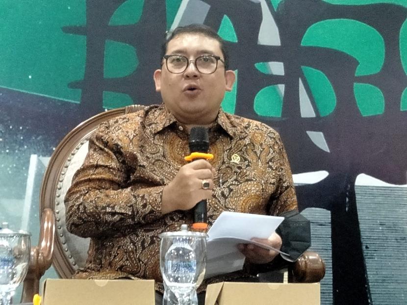 Wakil Ketua Dewan Pembina Partai Gerindra yang juga Ketua Badan Kerja Sama Antar Parlemen (BKSAP) DPR RI Fadli Zon di Gedung Nusantara III, Kompleks Parlemen, Jakarta, Kamis (22/9).