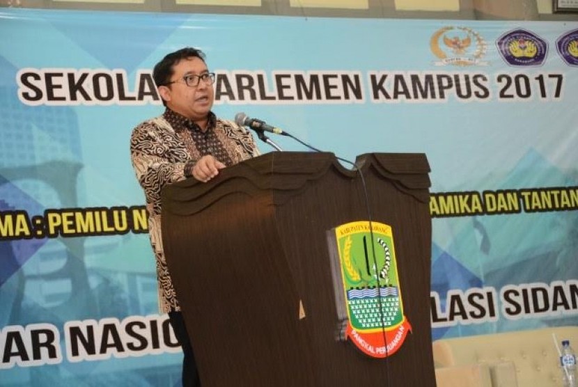 Wakil Ketua DPR Fadli Zon.