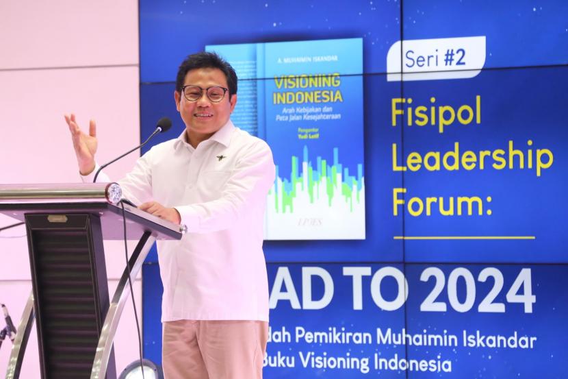 Wakil Ketua DPR RI Abdul Muhaimin Iskandar menghadiri Fisipol Leadership Forum.