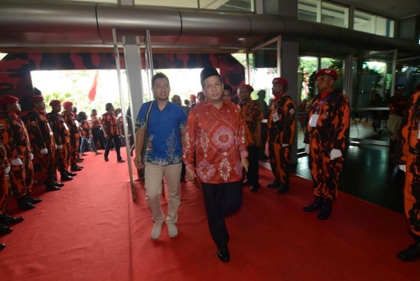 Wakil Ketua DPR RI Fahri Hamzah menghadiri Musyawarah Wilayah (Muswil) Majelis Pimpinan Wilayah (MPW) Pemuda Pancasila (PP) .