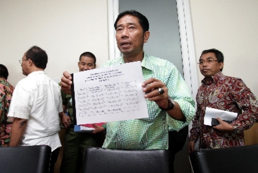 Wakil Ketua DPRD DKI Jakarta Abraham Lunggana atau Haji Lulung.