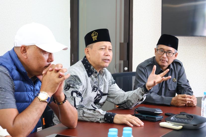 Wakil Ketua Fraksi Gerindra Persatuan DPRD Jawa Barat, Daddy Rohanady, Kota Bandung, Jumat (16/8/2024).