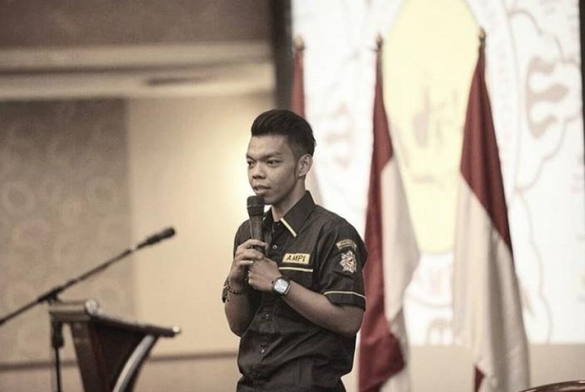 Wakil Ketua II DPD Angkatan Muda Pembaharuan Indonesia (AMPI) Kota Bekasi, Zulfikri Irhamdani.