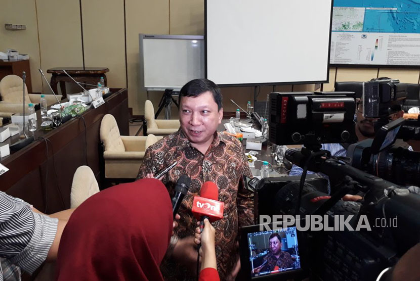 Wakil Ketua Komisi II DPR-RI, Fandi Utomo di Ruang KK 1, Gedung Nusantara, Selasa (17/10).