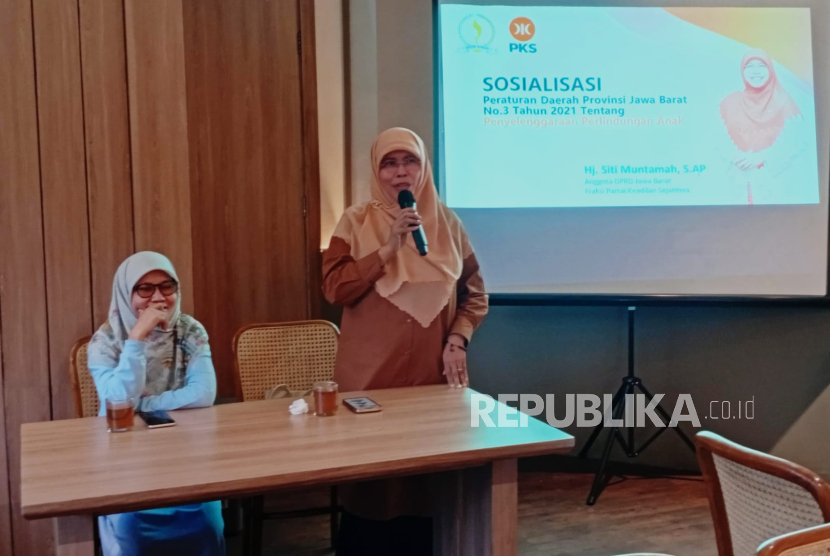 Wakil Ketua Komisi V DPRD Jawa Barat, Siti Muntamah.