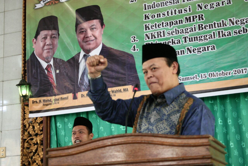 Wakil Ketua Majelis Permusyawaratan Rakyat (MPR) Hidayat Nur Wahid (HNW).