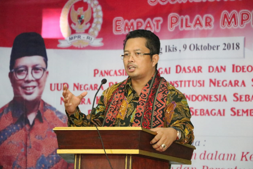  Wakil Ketua Majelis Permusyawaratan Rakyat (MPR) RI Mahyudin.