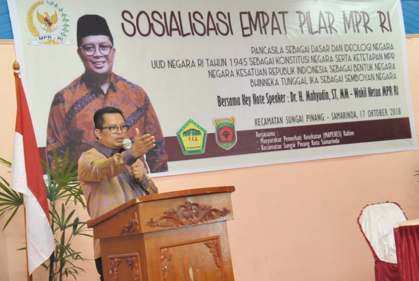 Wakil Ketua Majelis Permusyawaratan Rakyat (MPR) RI Mahyudin.