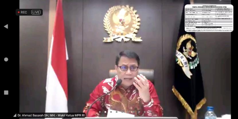  Ketua Umum DPP PA GMNI, Ahmad Basarah, mengatakan ketahanan pangan Indonesia diuji di tengah banjir impor bahan pangan 