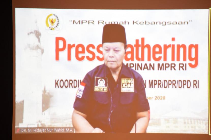 Wakil Ketua MPR Hidayat Nur Wahid berharap visi misi, program, dan kampanye kandidat yang berkontestasi dalam Pilkada Serentak 2020 agar merujuk dan tidak keluar dari bingkai Empat Pilar.