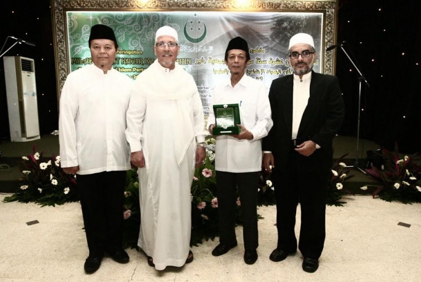 Wakil Ketua MPR Hidayat Nur Wahid menghadiri hari jadi Jamiat Kheir ke 115 di Jakarta. 
