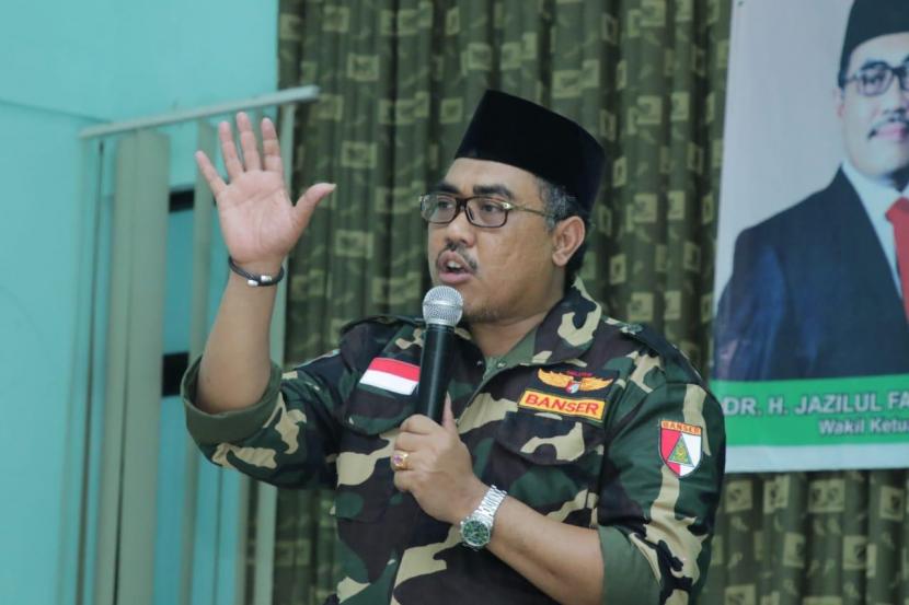 Wakil Ketua MPR Jazilul Fawaid Pada peringatan Hari Santri tahun 2020, tema yang diambil oleh pemerintah adalah ‘Santri Sehat Indonesia Kuat’. 