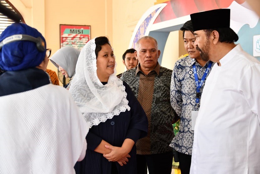 Wakil Ketua MPR Lestari Moerdijat melakukan kunjungan kerja ke Kabupaten Bireuen, Aceh, Sabtu (22/2). Kunjungan dilakukan dalam rangka menghadiri acara 