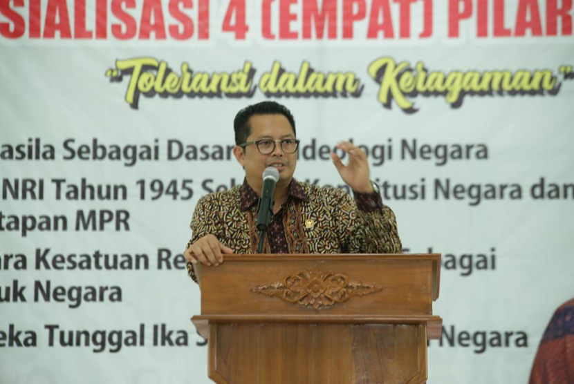 Wakil Ketua MPR Mahyudin menghadiri Sosialisasi Empat Pilar di Kalimantan Tengah.