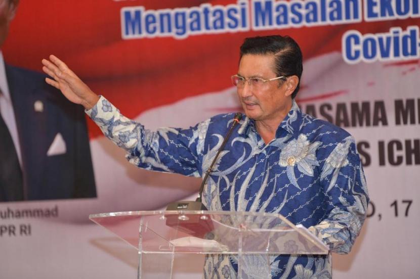Wakil Ketua MPR Prof. Dr. Ir. H. Fadel Muhammad. Pengamat Aris Kuncoro menilai pencopotan Fadel Muhammad dinilai cacat hukum.