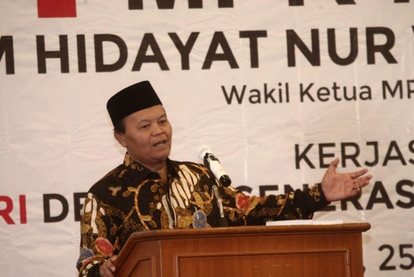 Wakil Ketua MPR RI Hidayat Nur Wahid (HNW). 