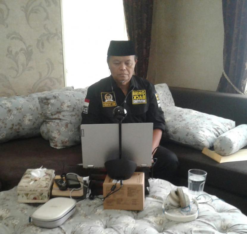 Wakil Ketua MPR-RI Hidayat Nur Wahid mengkritisi Komnas HAM yang mengadakan survei secara tendensius yang hanya ditujukan kepada Umat Islam.