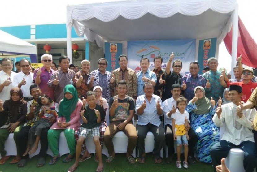 Wakil Ketua MPR RI Mahyudin menghadiri acara 'Ramadhan Rumah Impian (RRI)' yang diselenggarakan DPP REI, DPD REI Banten dan Bank BTN, di Perum Taman Banten Lestari, kota Serang, Banten, Sabtu (27/6)