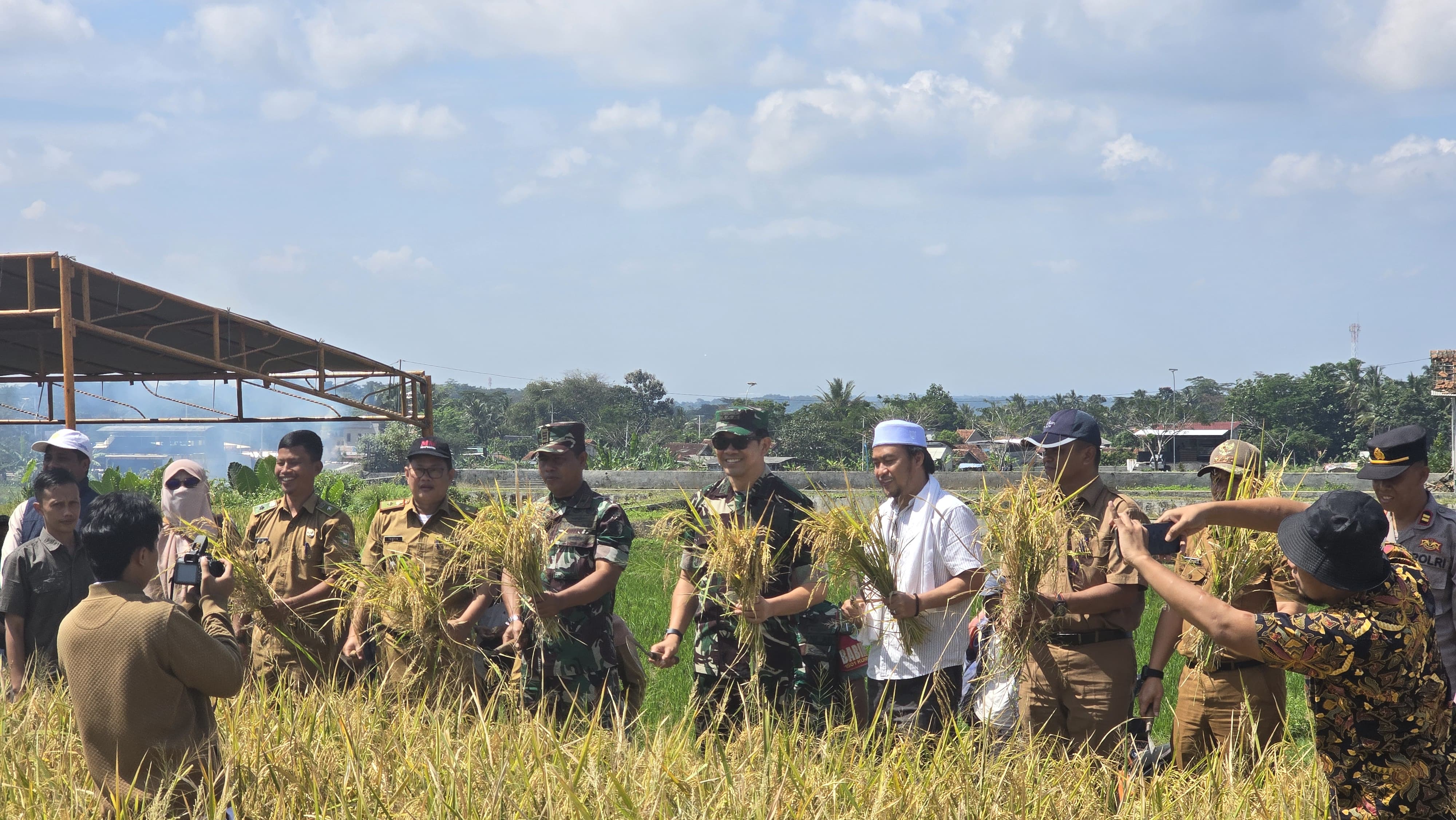 Wakil Ketua Penyelenggara SPPI, Marsekal Madya TNI  Samsul Rizal, saat kegiatan di Kuningan dan Cirebon Jawa Barat, Selasa (8/7/2025).