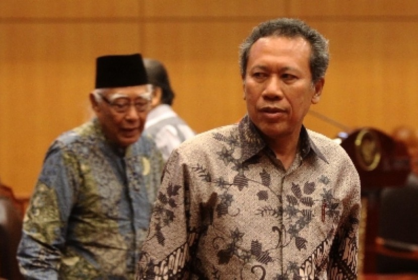 Wakil Ketua PP Muhammadiyah Syafiq Mughni (kanan).