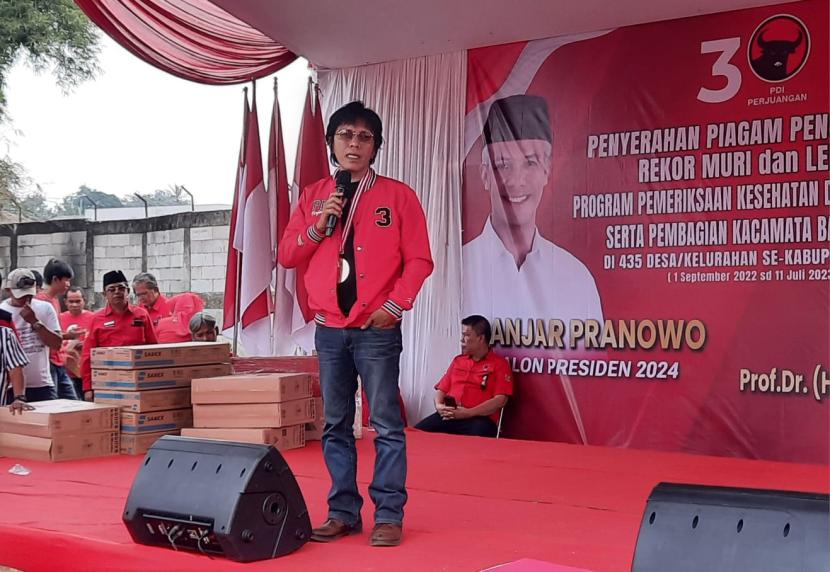 Wakil Ketua Tim Koordinasi Relawan Pemenangan Pilpres PDIP, Adian Yunus Yusak Napitupulu.