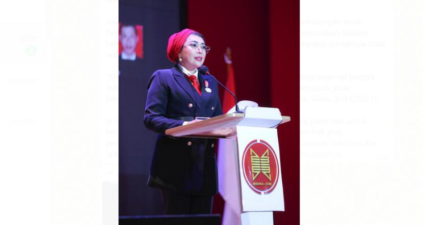 Wakil Ketua Umum Bidang Perempuan dan Perlindungan Anak Pengurus Nasional MASIKA ICMI, Hardini Puspasari