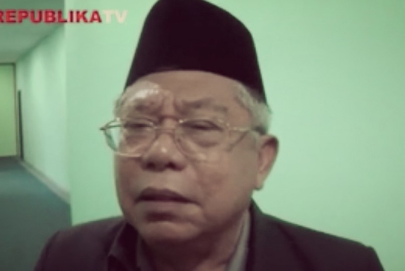 Ketua Umum MUI, Ma'ruf Amin 