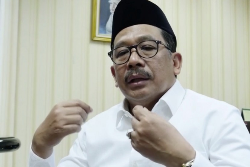 Wamenag: Skema Penggratisan Sertifikasi Halal Masih Dikaji. Wakil Menteri Agama Zainut Tauhid Sa'adi.