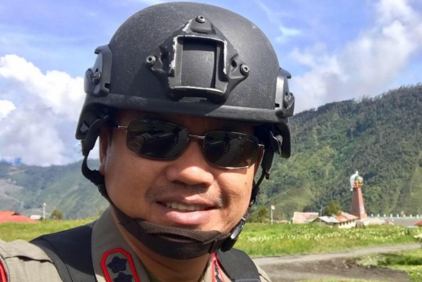 Wakil Komandan Satuan Brimob Papua, AKBP Reza Herasbudi