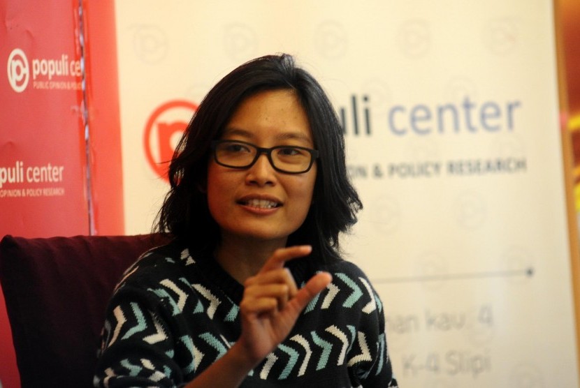 Deputy Coordinator of Strategy and Labor Union Mobilization of Kontras, Puri Kencana Putri