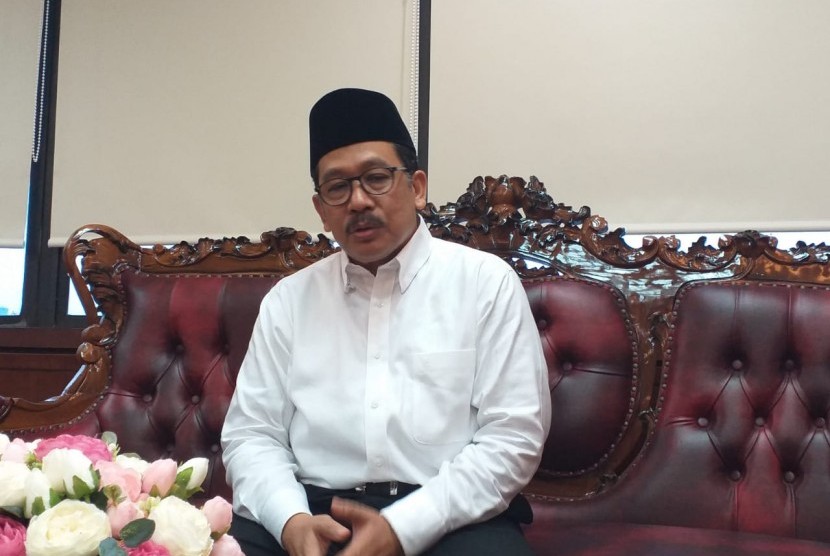  Ulama dan Ormas Islam Mitra Pembangunan Indonesia  . Foto:  Wakil Menteri Agama (Wamenag), KH Zainut Tauhid Sa
