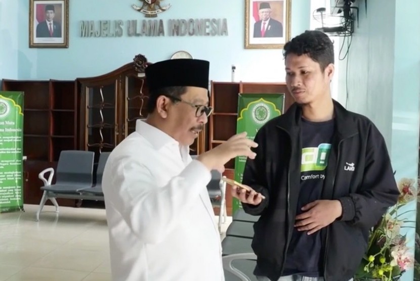 MUI Ajak Umat Berdoa Sambut Tahun Baru Islam. Wakil Ketua Umum MUI Zainut Tauhid Sa'adi (kiri)