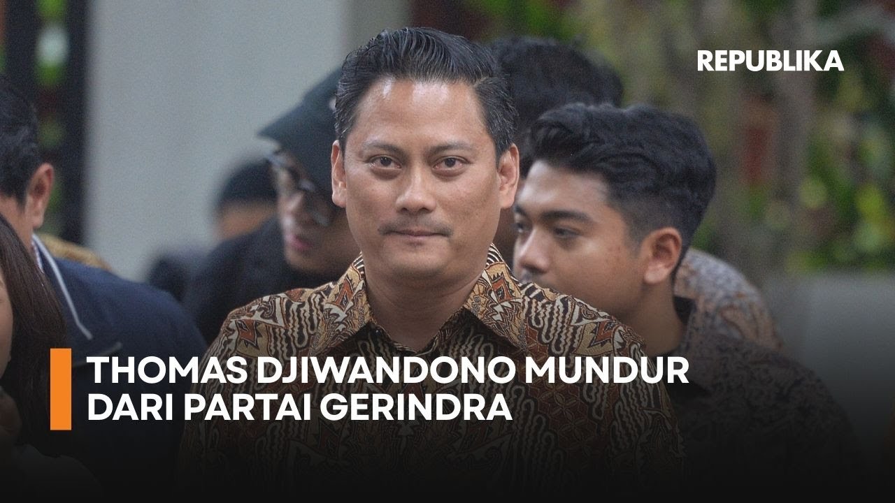 Masuk Bursa Deputi Gubernur Bank Indonesia, Thomas Djiwandono Mundur dari Gerindra