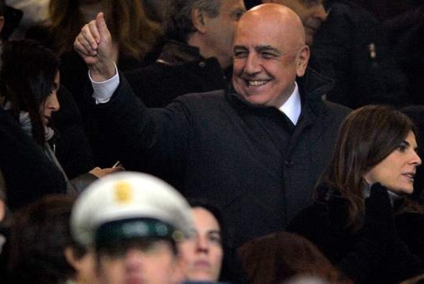 Wakil Presiden AC Milan Adriano Galliani