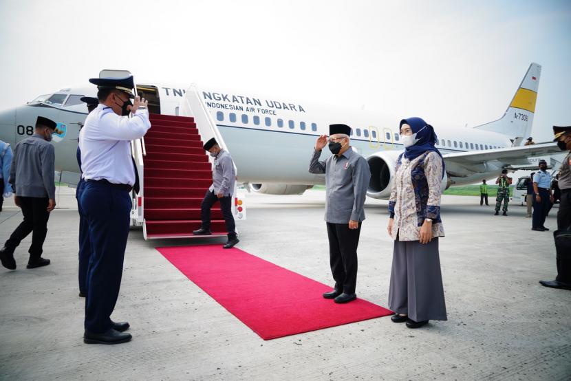 Wakil Presiden Maruf Amin akan melakukan kunjungan kerja ke Provinsi Kepulauan Bangka Belitung untuk meresmikan Pembukaan Kongres Halal Internasional Tahun 2022, Selasa (14/6).