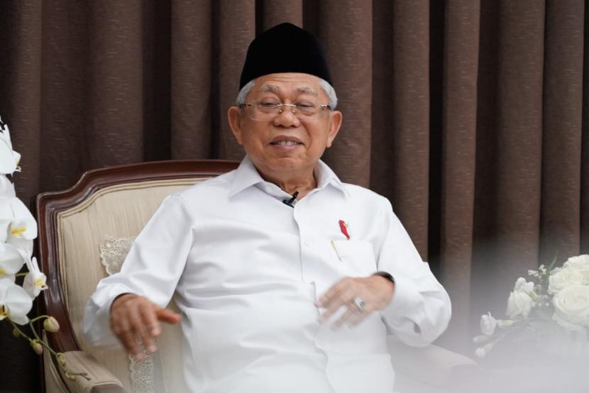 Wakil Presiden KH Maruf Amin.