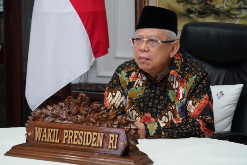 Wakil Presiden KH Ma'ruf Amin. Wapre mengatakan, prospek keuangan syariah masih cukup menjanjikan.