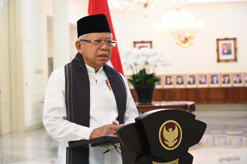Wakil Presiden (Wapres) KH Maruf Amin.