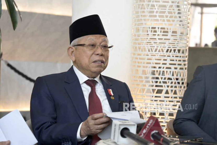 Wakil Presiden Maruf Amin. Tanpa pengusaha, Wapres yakin ekonomi syariah tidak akan berkembang
